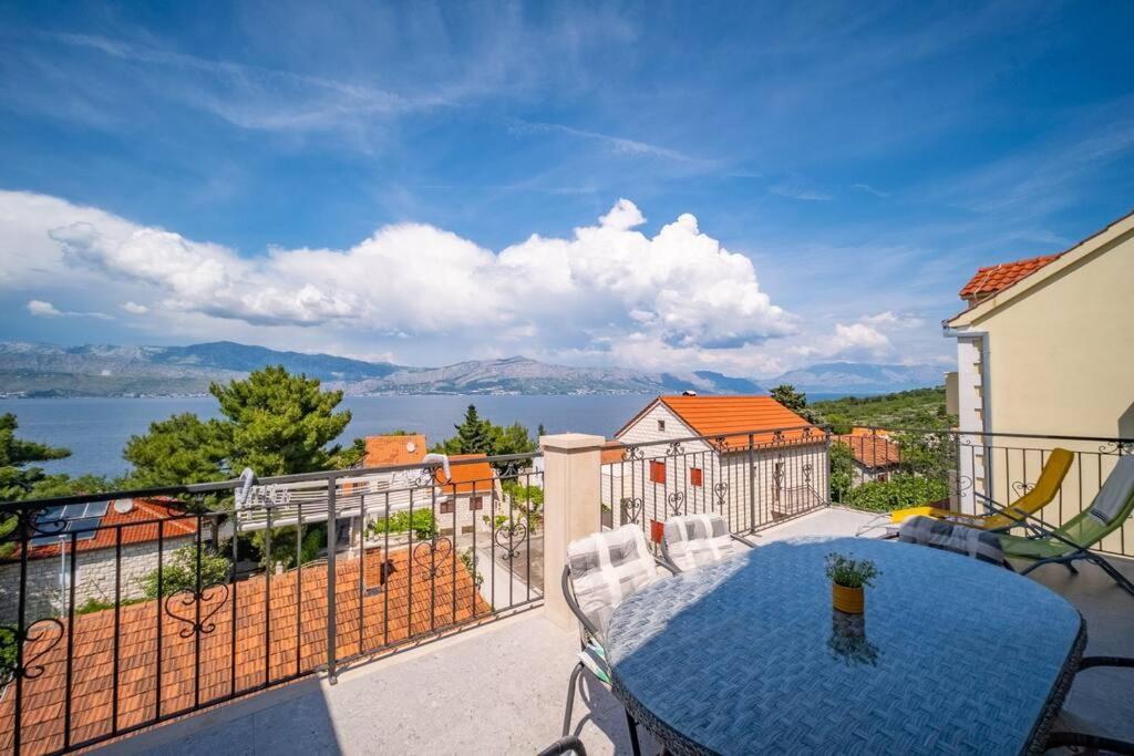 Apartament Adriatic Sea View Penthouse With Parking - 5 Min Walk To Coast Postira